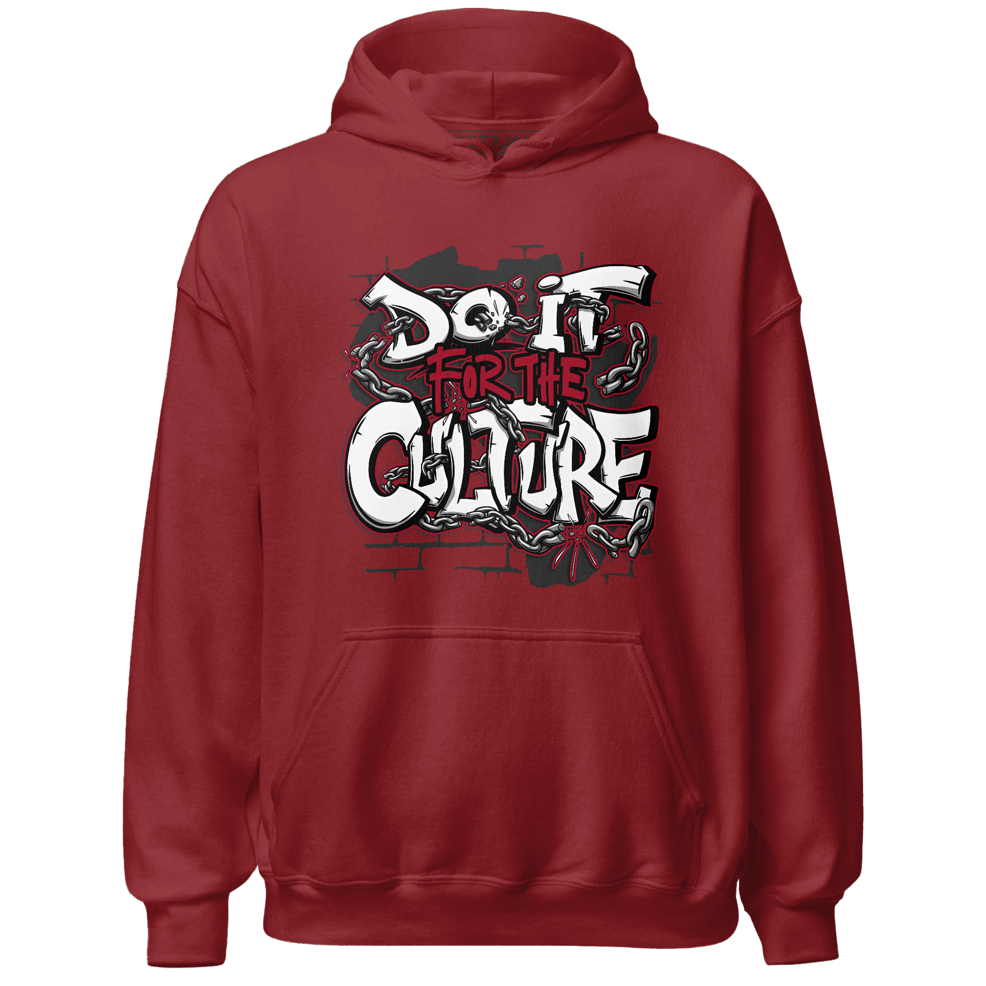 Retro Red Taxi 12s Hoodie Match Do It For Culture - NastyJamz