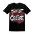 High 85 Metallic Burgundy 1s T Shirt Match Do It For Culture - NastyJamz