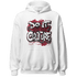 High 85 Metallic Burgundy 1s Hoodie Match Do It For Culture - NastyJamz