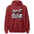 High 85 Metallic Burgundy 1s Hoodie Match Do It For Culture - NastyJamz