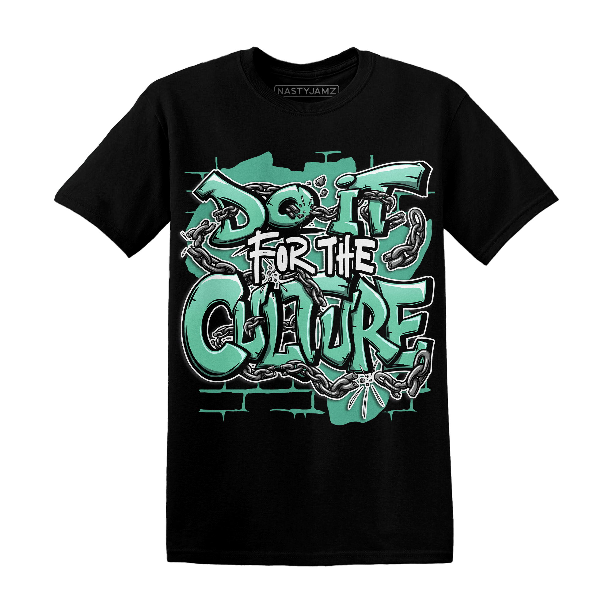 High OG Green Glow 1s T Shirt Match Do It For Culture - NastyJamz