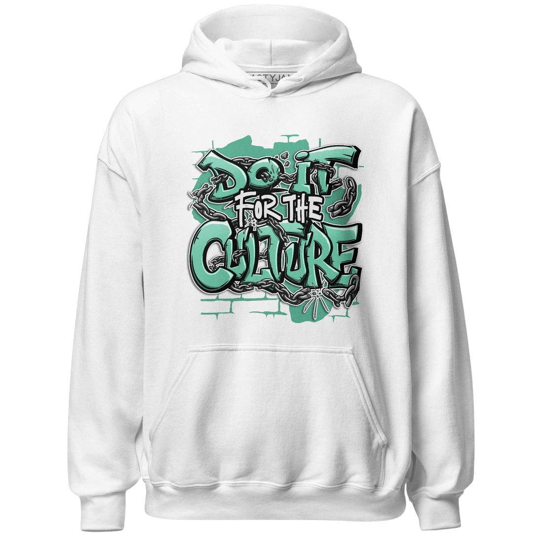 High OG Green Glow 1s Hoodie Match Do It For Culture - NastyJamz