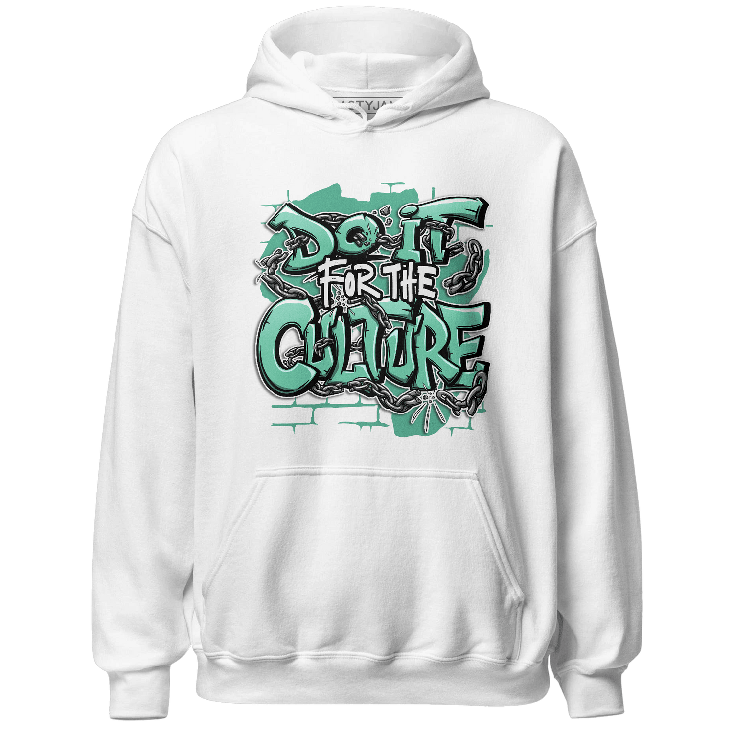 High OG Green Glow 1s Hoodie Match Do It For Culture - NastyJamz