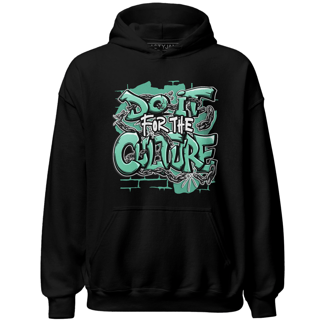 High OG Green Glow 1s Hoodie Match Do It For Culture - NastyJamz
