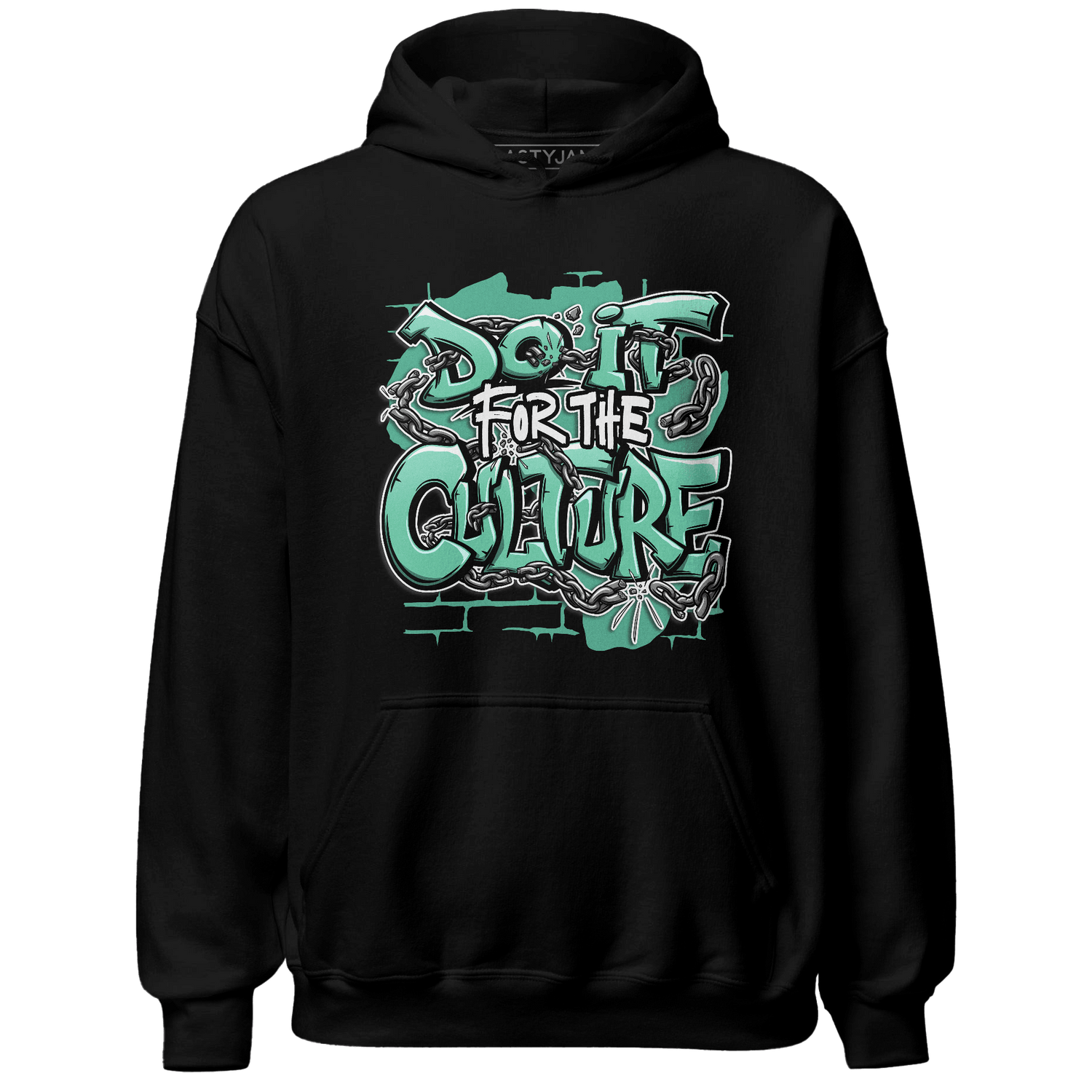 High OG Green Glow 1s Hoodie Match Do It For Culture - NastyJamz