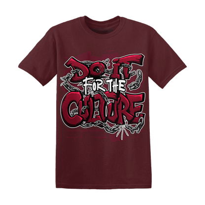 High White Team Red 1s T Shirt Match Do It For Culture - NastyJamz
