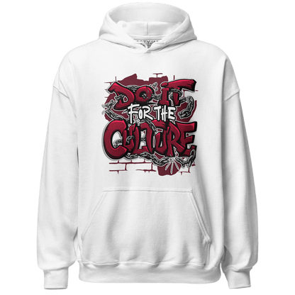 High White Team Red 1s Hoodie Match Do It For Culture - NastyJamz