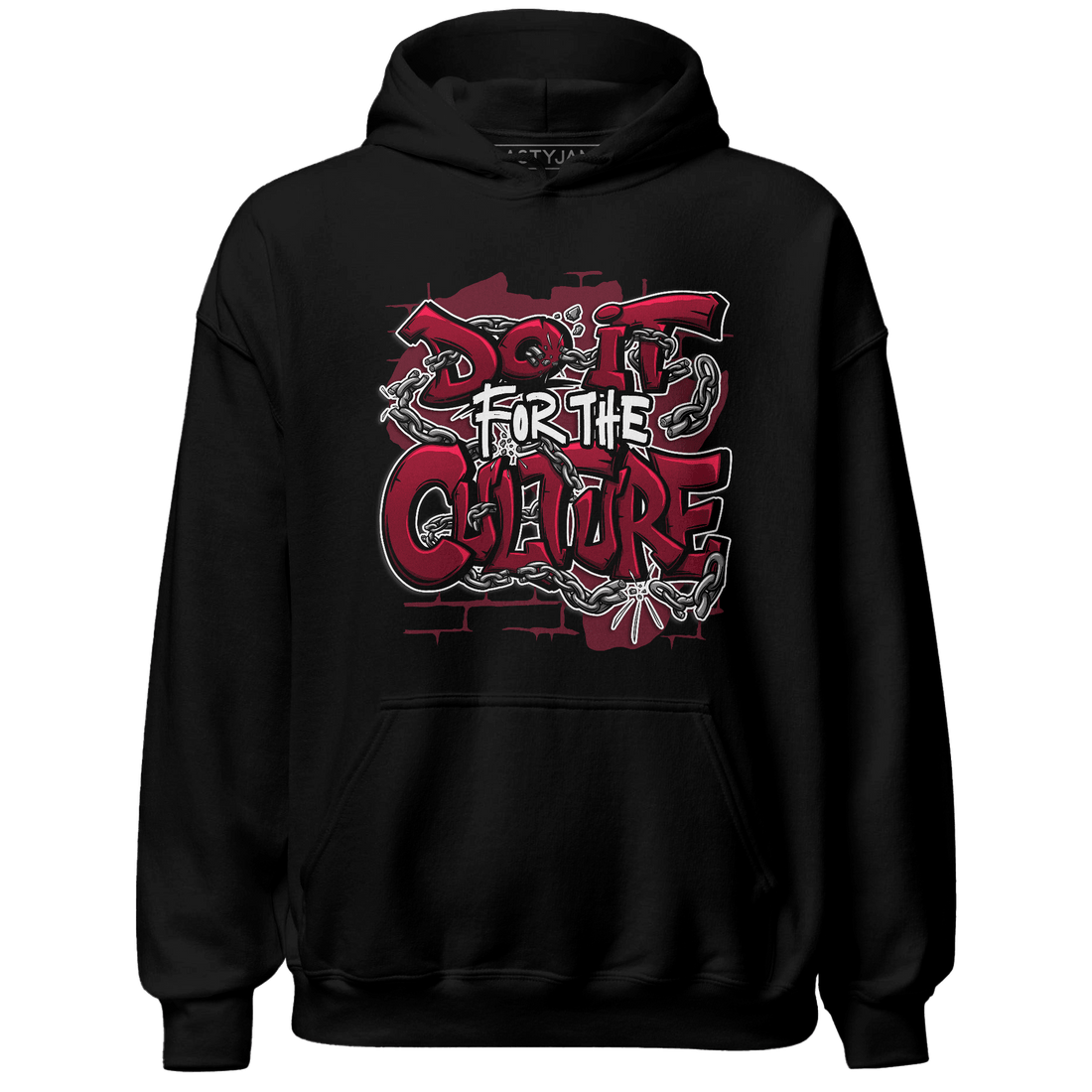 High White Team Red 1s Hoodie Match Do It For Culture - NastyJamz