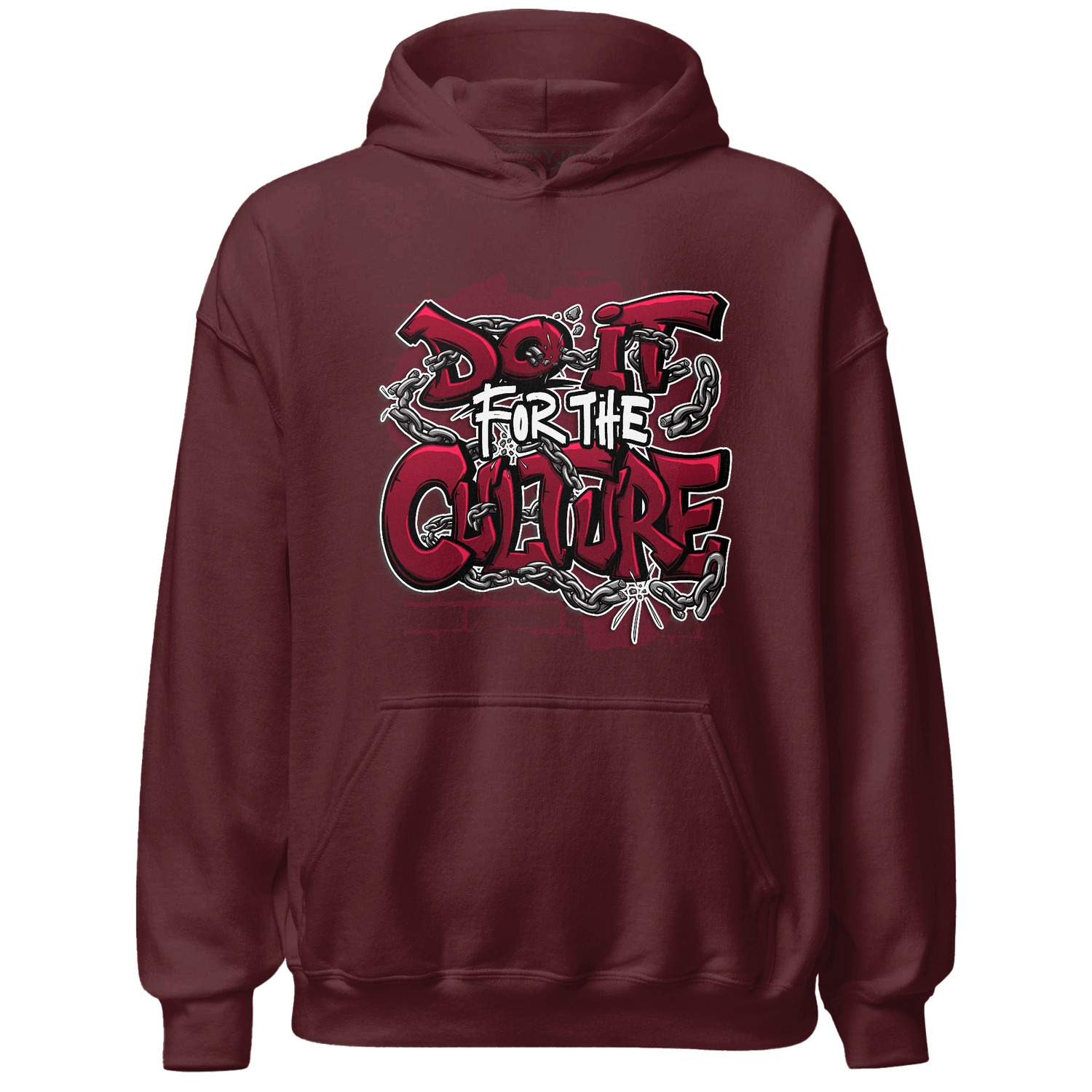 High White Team Red 1s Hoodie Match Do It For Culture - NastyJamz