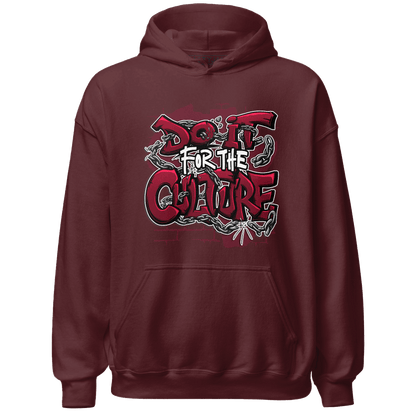 High White Team Red 1s Hoodie Match Do It For Culture - NastyJamz
