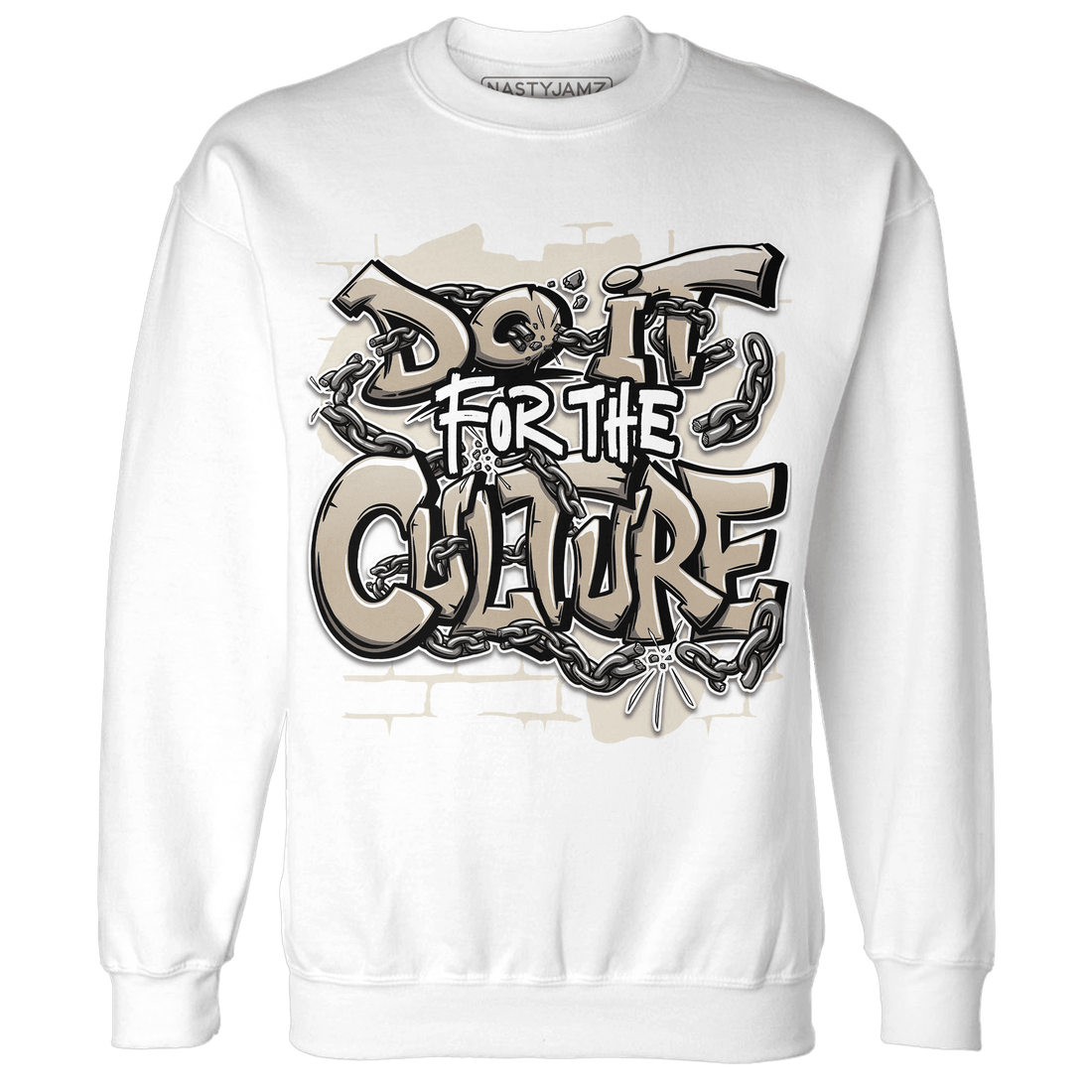 Latte 1s Sweatshirt Match Do It For Culture - NastyJamz