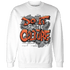 Georgia Peach 3s Sweatshirt Match Do It For Culture - NastyJamz