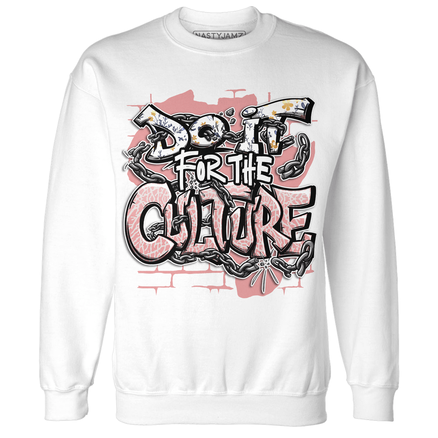Red Stardust 3s Sweatshirt Match Do It For Culture - NastyJamz