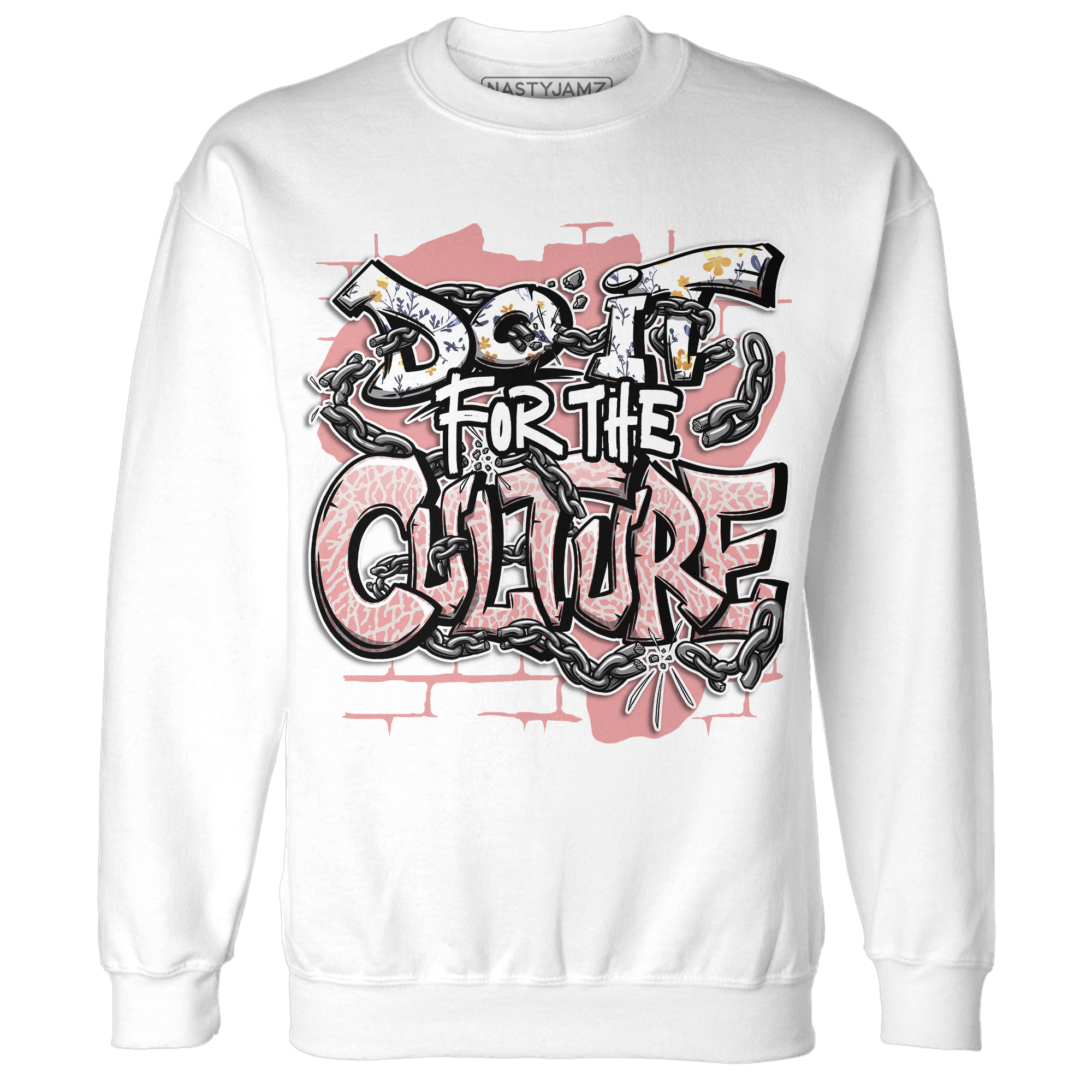 Red Stardust 3s Sweatshirt Match Do It For Culture - NastyJamz