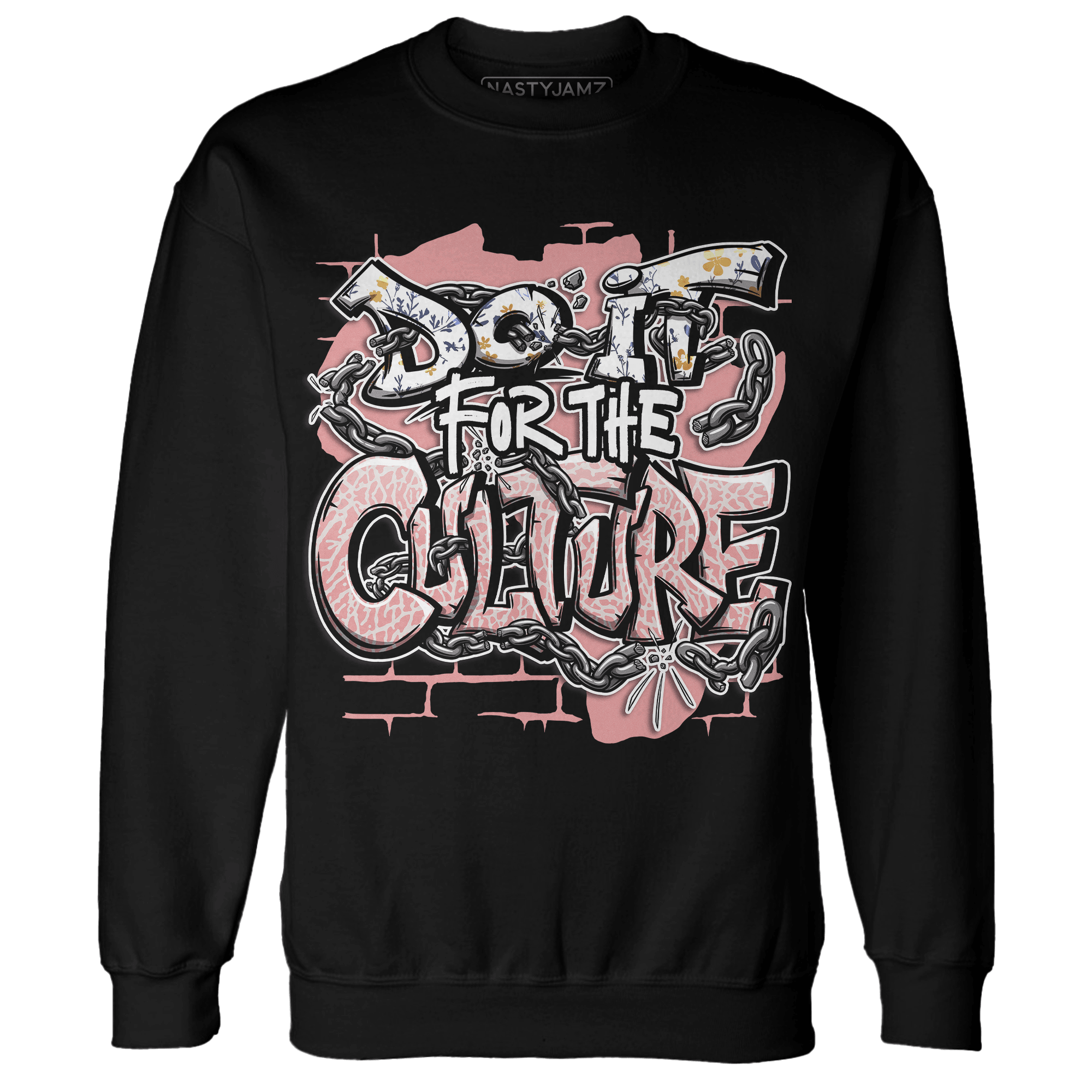 Red Stardust 3s Sweatshirt Match Do It For Culture - NastyJamz