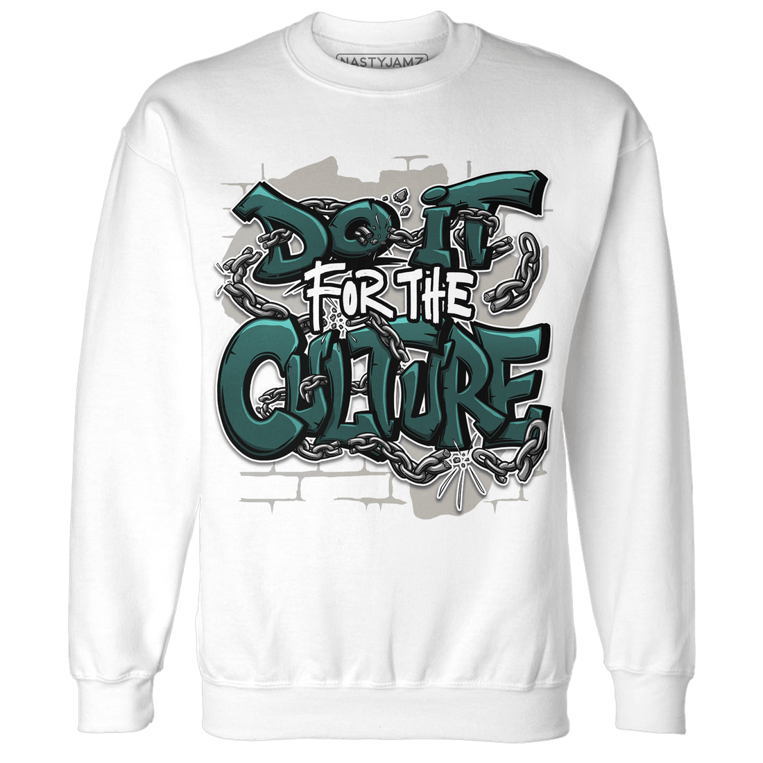 Oxidized Green 4s Sweatshirt Match Do It For Culture - NastyJamz