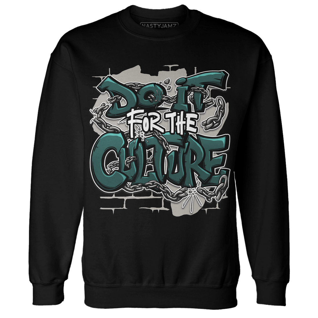 Oxidized Green 4s Sweatshirt Match Do It For Culture - NastyJamz