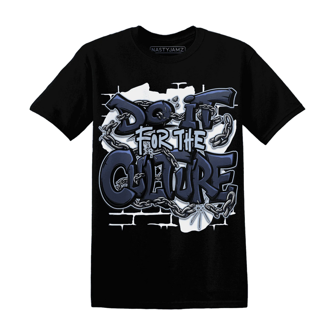 White-Navy-6s-T-Shirt-Match-Do-It-For-Culture