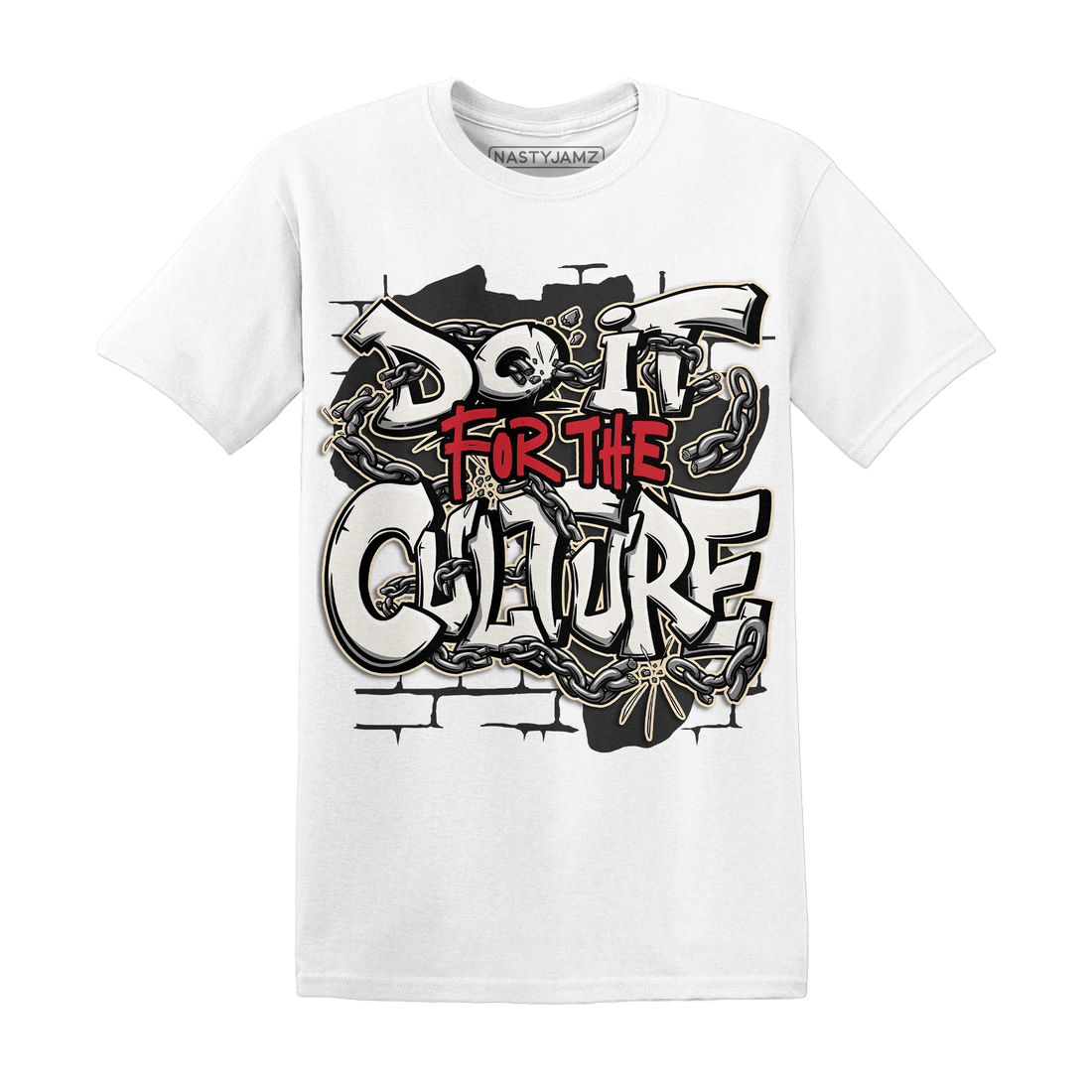 Jumman Jack Universityy Red T Shirt Match Do It For Culture - NastyJamz