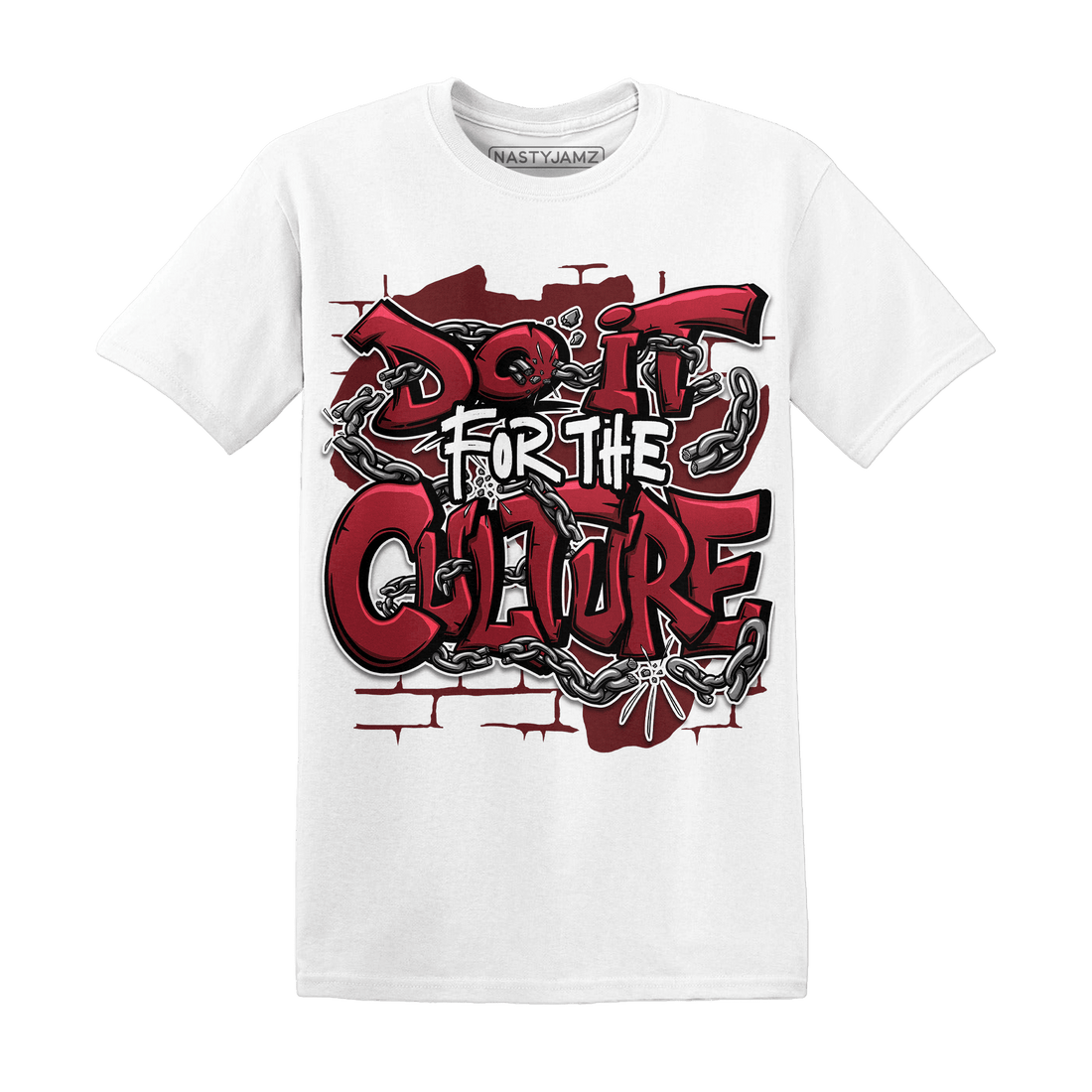 Cherry 12s T Shirt Match Do It For Culture - NastyJamz