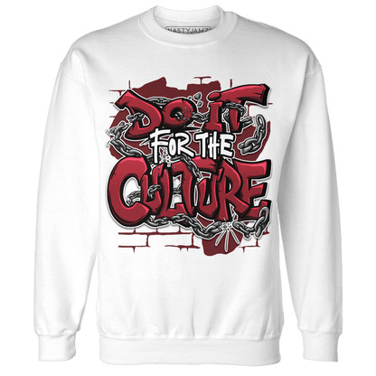 Cherry 12s Sweatshirt Match Do It For Culture - NastyJamz