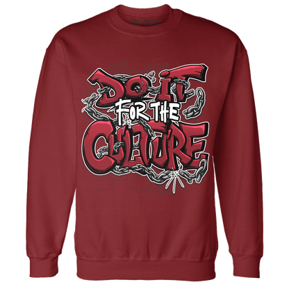 Cherry 12s Sweatshirt Match Do It For Culture - NastyJamz