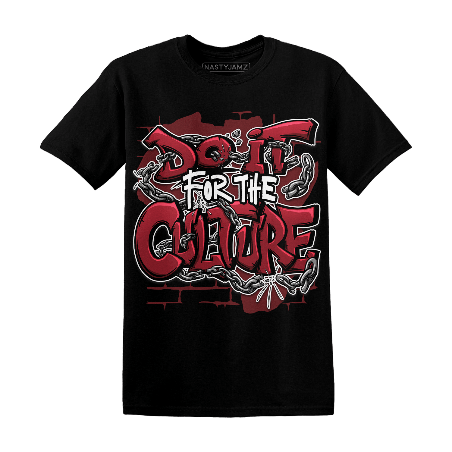 Cherry 12s T Shirt Match Do It For Culture - NastyJamz