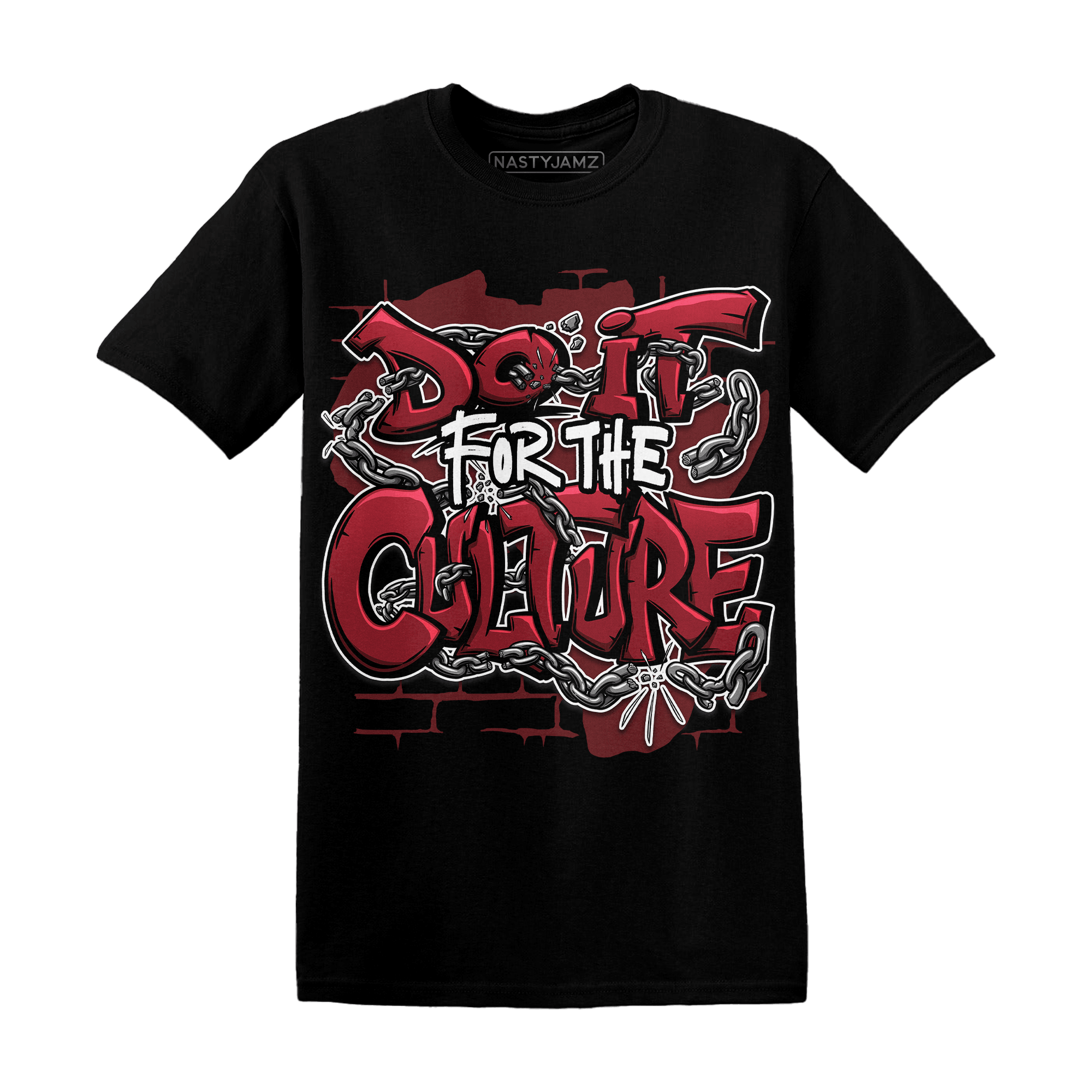 Cherry 12s T Shirt Match Do It For Culture - NastyJamz