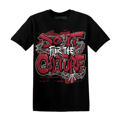 Cherry 12s T Shirt Match Do It For Culture - NastyJamz