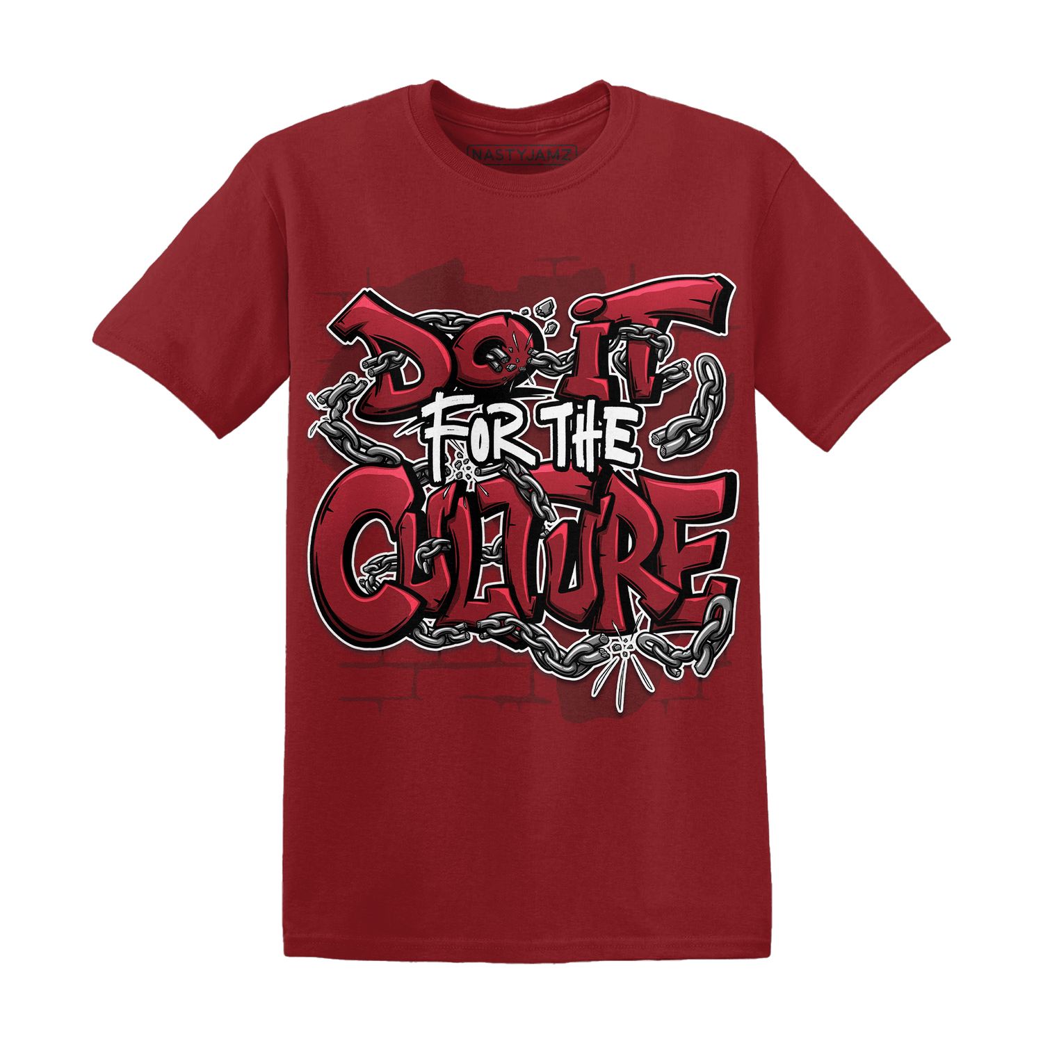Cherry 12s T Shirt Match Do It For Culture - NastyJamz