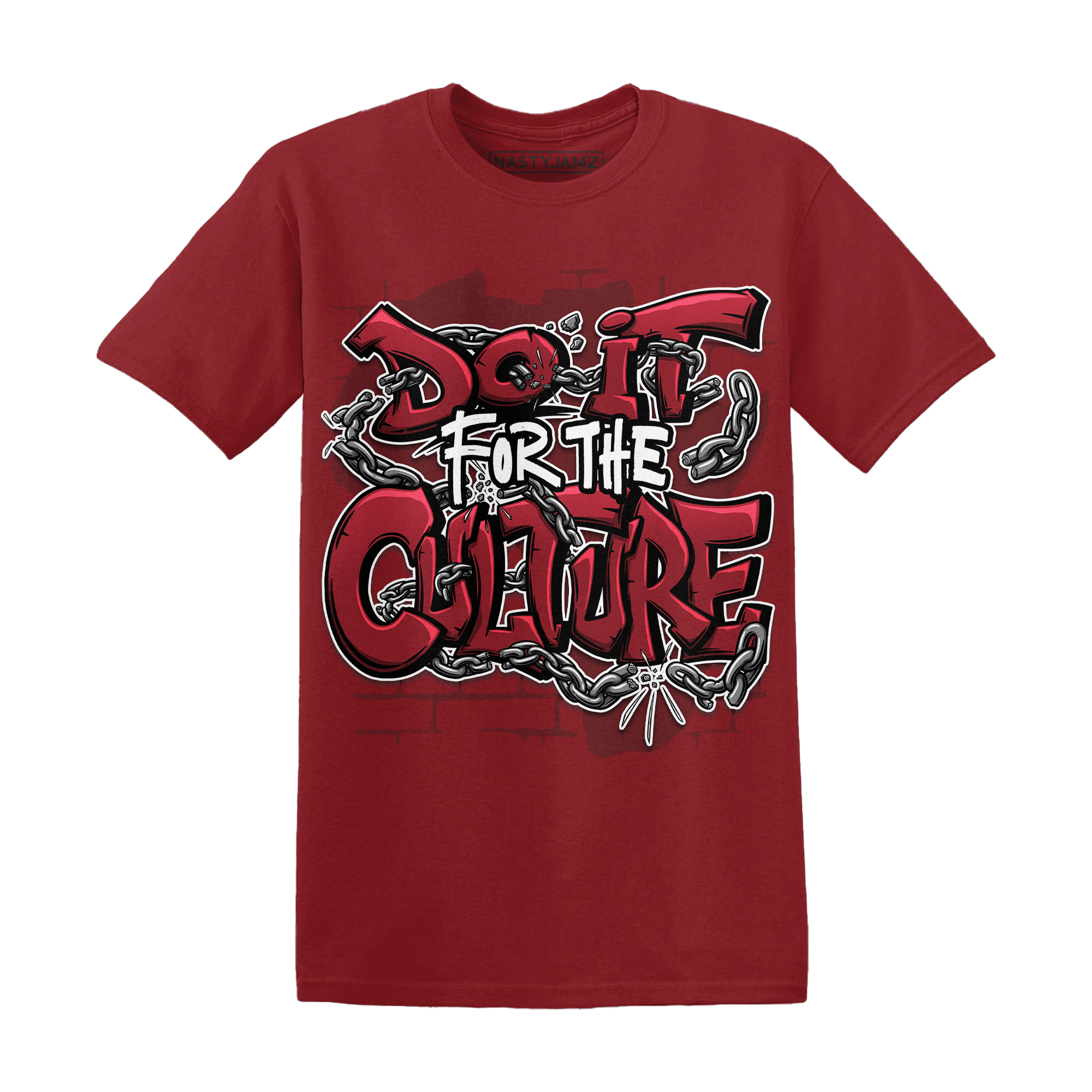 Cherry 12s T Shirt Match Do It For Culture - NastyJamz