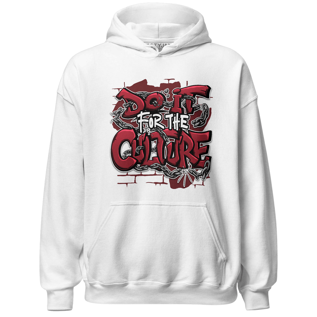 Cherry 12s Hoodie Match Do It For Culture - NastyJamz