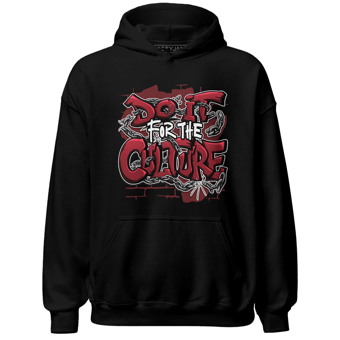 Cherry 12s Hoodie Match Do It For Culture - NastyJamz