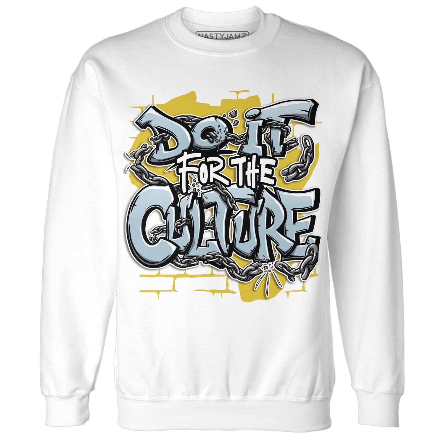 Blue Grey 13s Sweatshirt Match Do It For Culture - NastyJamz