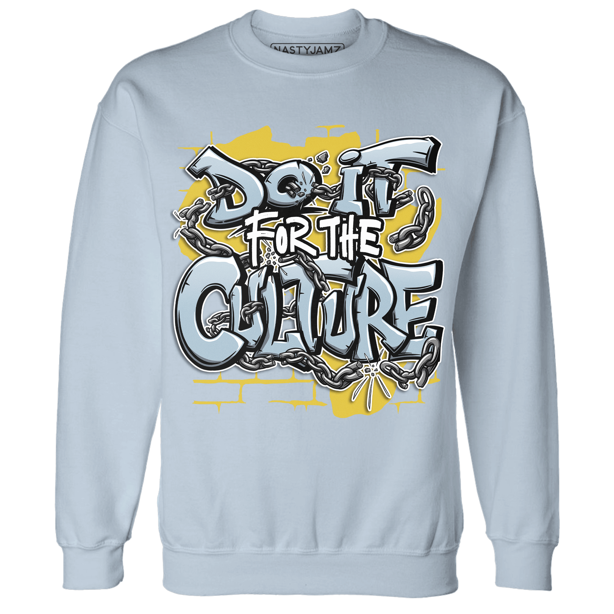 Blue Grey 13s Sweatshirt Match Do It For Culture - NastyJamz