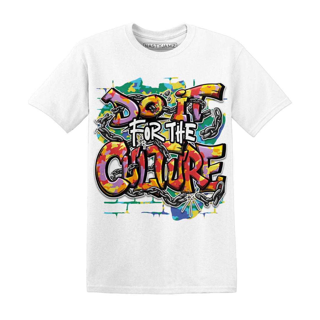 Mid GS Six Championships 1s T Shirt Match Do It For Culture - NastyJamz