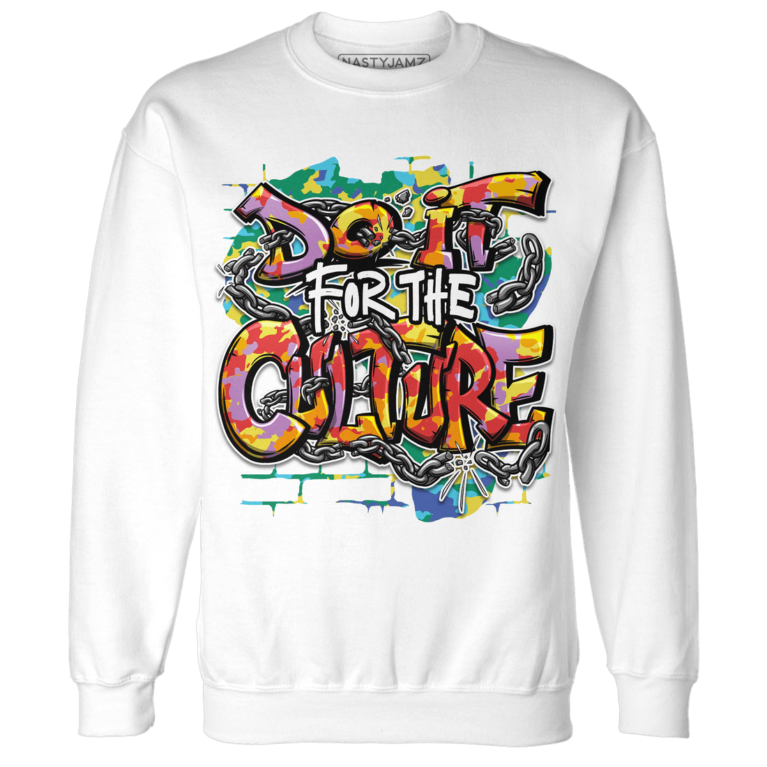 Mid GS Six Championships 1s Sweatshirt Match Do It For Culture - NastyJamz