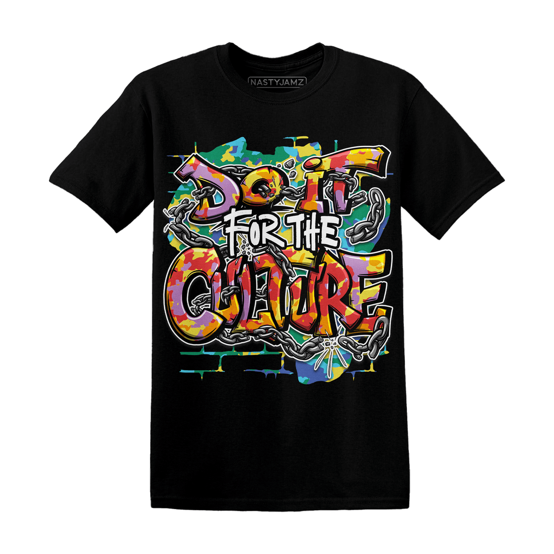 Mid GS Six Championships 1s T Shirt Match Do It For Culture - NastyJamz