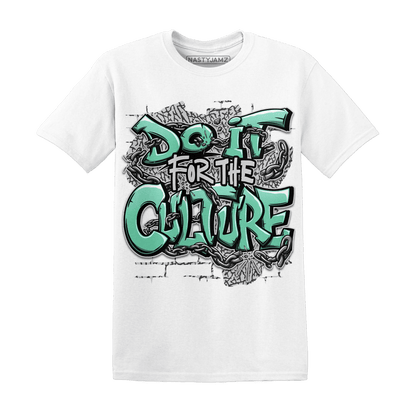 Green Glow 3s T Shirt Match Do It For Culture - NastyJamz