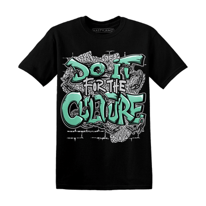 Green Glow 3s T Shirt Match Do It For Culture - NastyJamz
