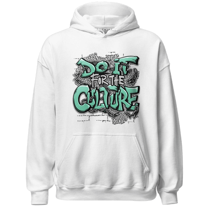 Green Glow 3s Hoodie Match Do It For Culture - NastyJamz