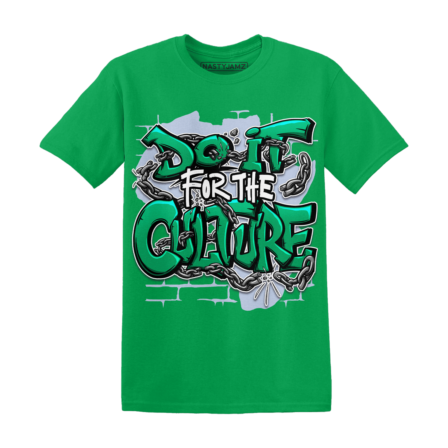 Lucky Green 5s T Shirt Match Do It For Culture - NastyJamz