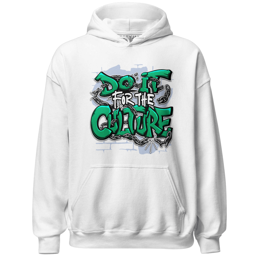 Lucky Green 5s Hoodie Match Do It For Culture - NastyJamz