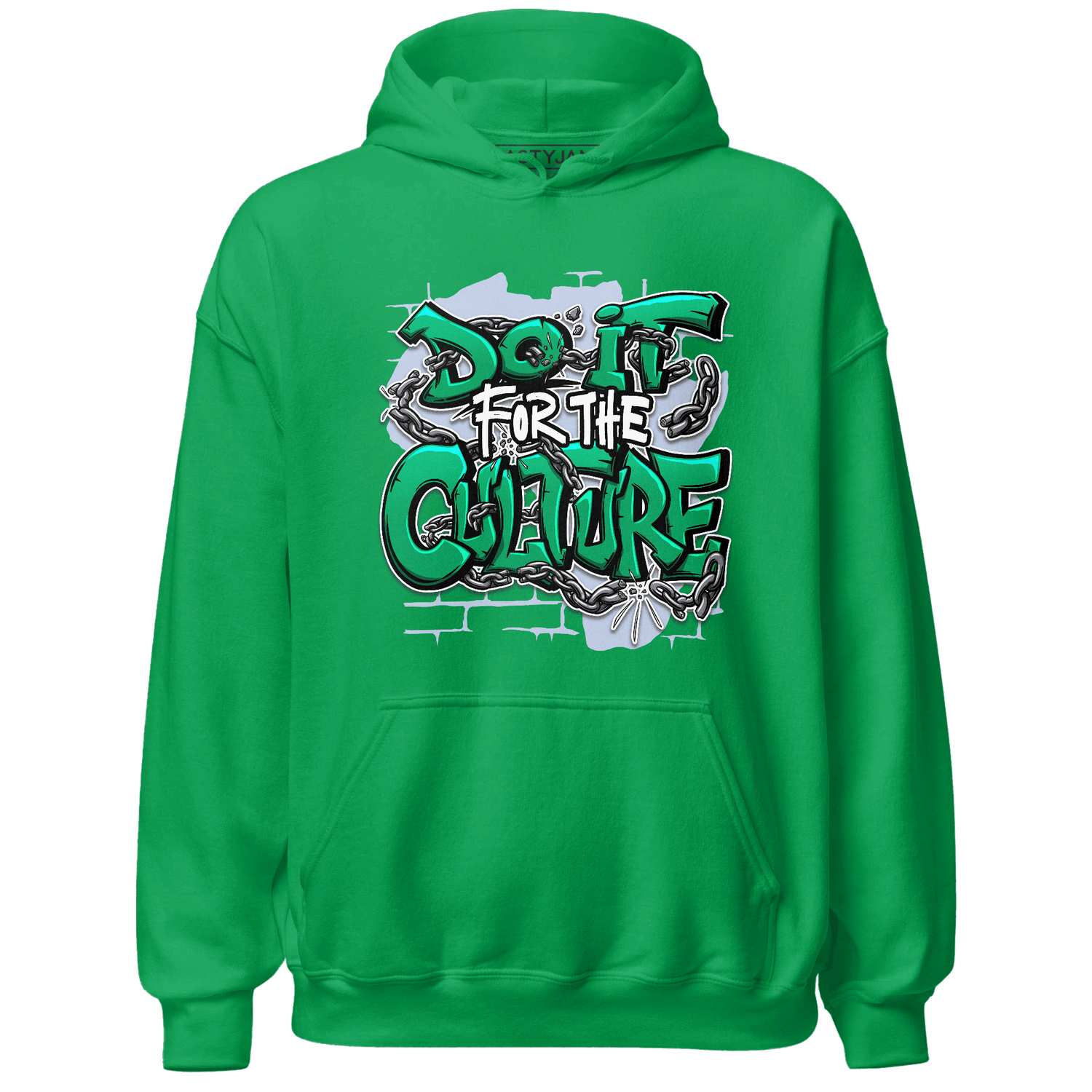 Lucky Green 5s Hoodie Match Do It For Culture - NastyJamz