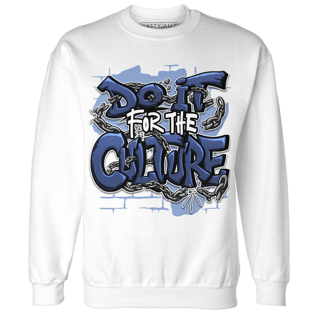 Midnight Navy 5s Sweatshirt Match Do It For Culture - NastyJamz