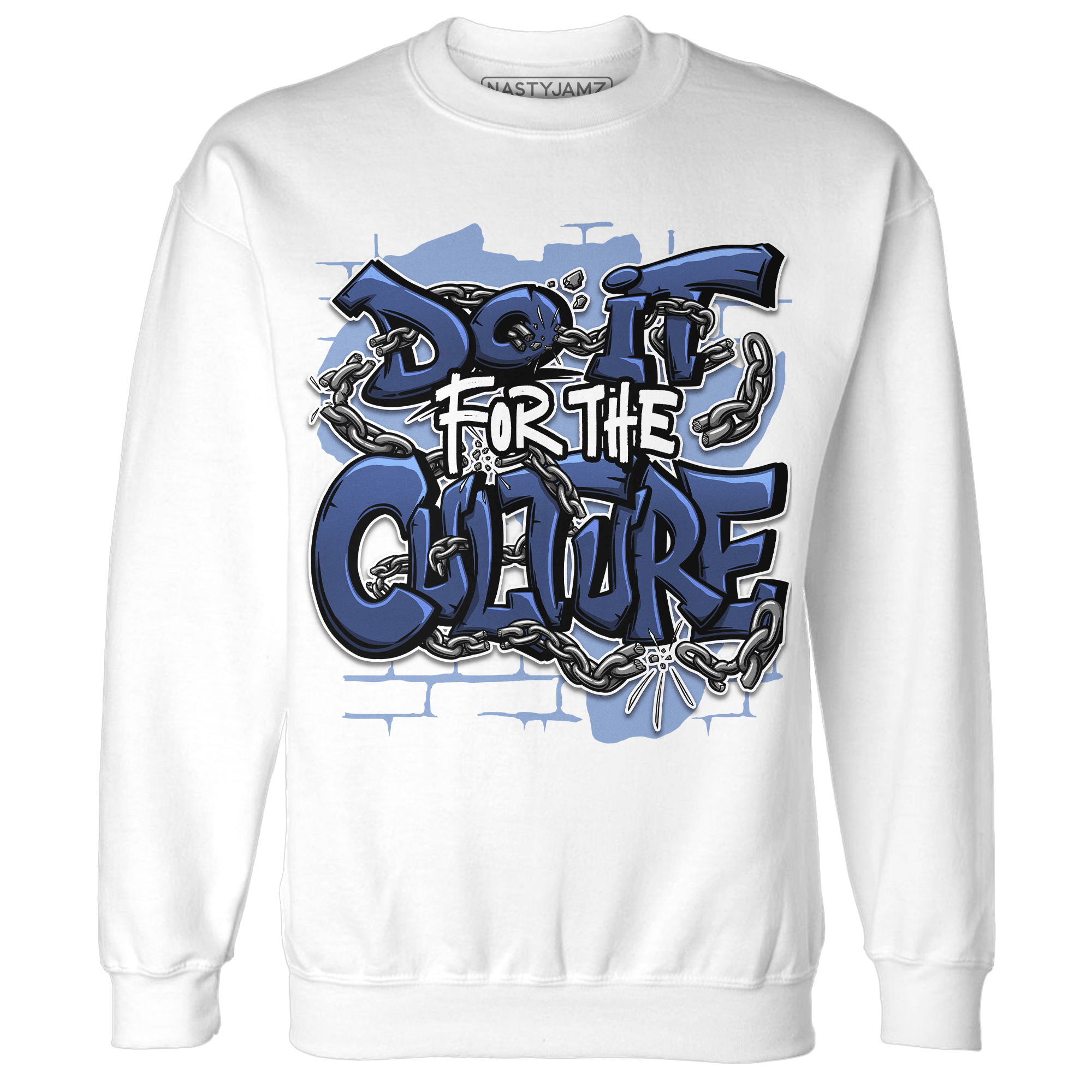 Midnight Navy 5s Sweatshirt Match Do It For Culture - NastyJamz