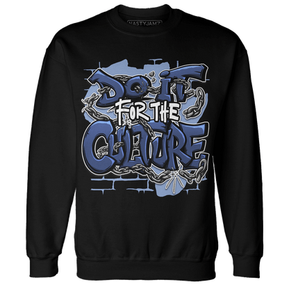 Midnight Navy 5s Sweatshirt Match Do It For Culture - NastyJamz