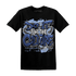 Midnight Navy 5s T Shirt Match Do It For Culture - NastyJamz