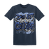 Midnight Navy 5s T Shirt Match Do It For Culture - NastyJamz