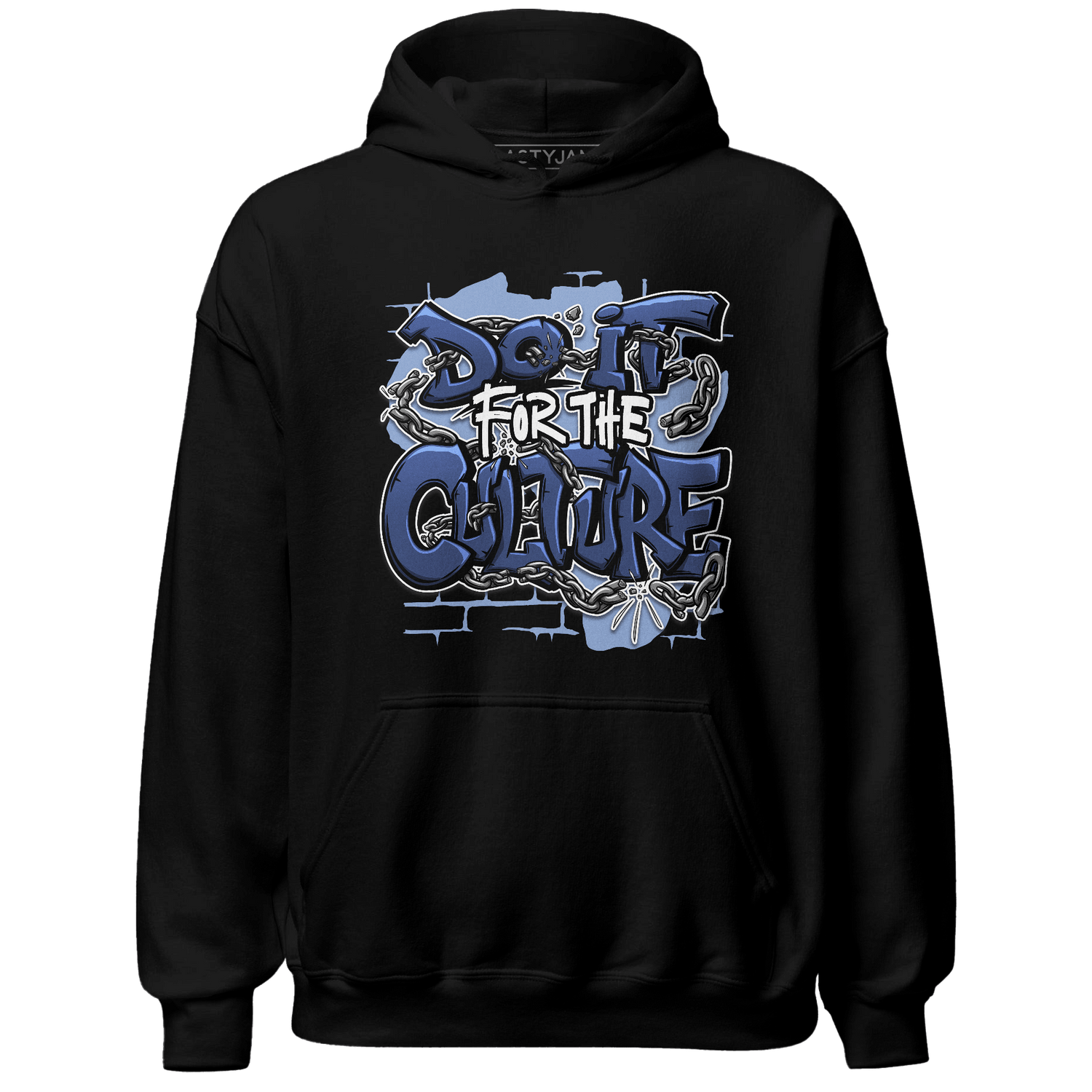 Midnight Navy 5s Hoodie Match Do It For Culture - NastyJamz